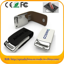 Conductor de cuero del flash del USB para el regalo de la promoción (EL109)
